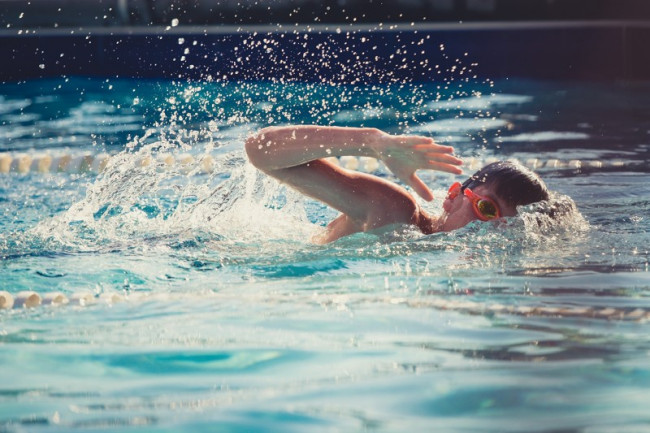Un bassin sportif